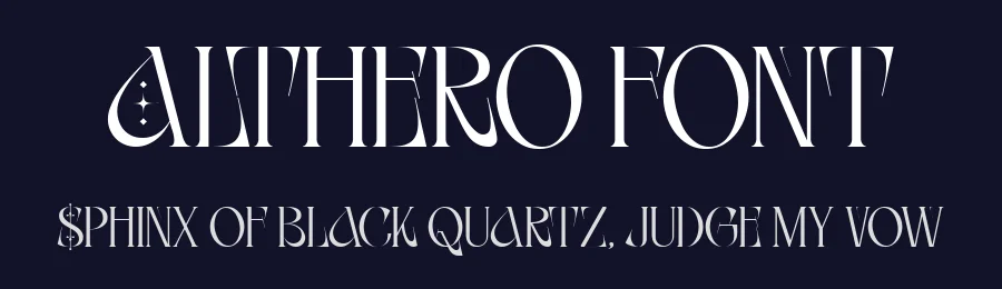 Althero Font by Inviline.co — Decorative Font — thumbnail 2