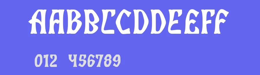 Alucard Display Font by Dantype — Display Font — thumbnail 3