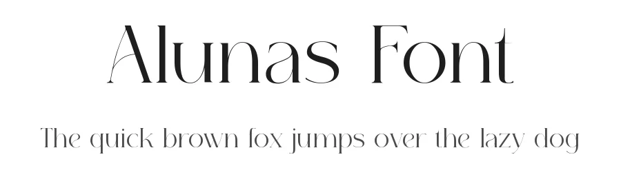 Alunas Font by Rautan Studio — Decorative Font