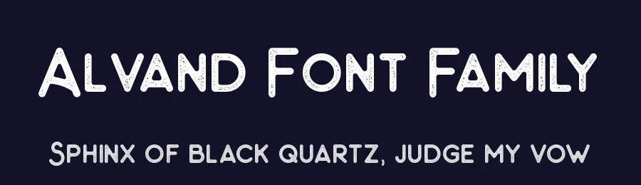 Alvand Font Family by Gfont — Sans Serif Font — thumbnail 2
