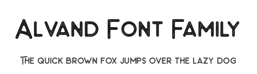 Alvand Font Family by Gfont — Sans Serif Font