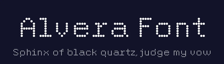 Alvera Font by Dedekurniawan — Decorative Font — thumbnail 2