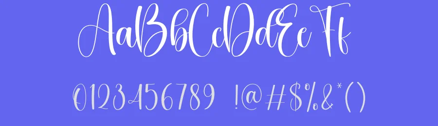 Always Calligraphy Font by creativeletter — Script Handwritten Font — thumbnail 3
