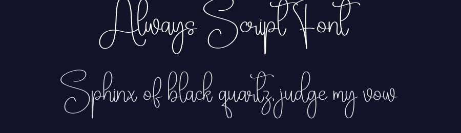 Always Script Font by creativeletter — Script Handwritten Font — thumbnail 2
