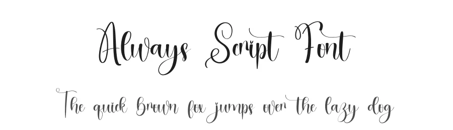 Always Script Font by inermediaSTUDIO — Script Handwritten Font