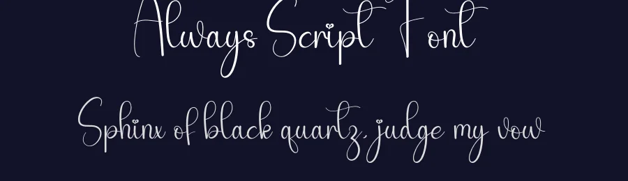 Always Script Font by andikastudio — Script Handwritten Font — thumbnail 2