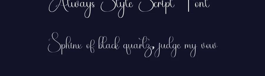 Always Style Script Font by inermediaSTUDIO — Script Handwritten Font — thumbnail 2