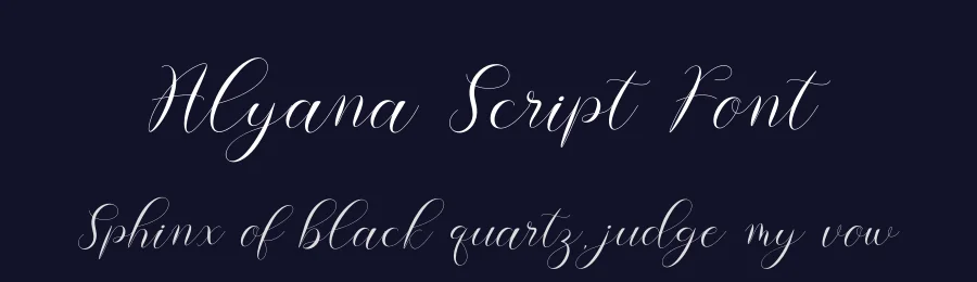 Alyana Script Font by fanastudio — Script Handwritten Font — thumbnail 2