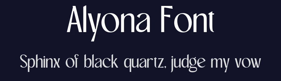 Alyona Font by burntilldead — Sans Serif Font — thumbnail 2