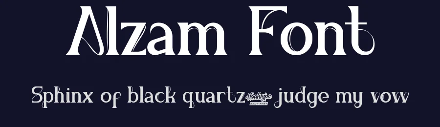 Alzam Font by noahtype — Display Font — thumbnail 2