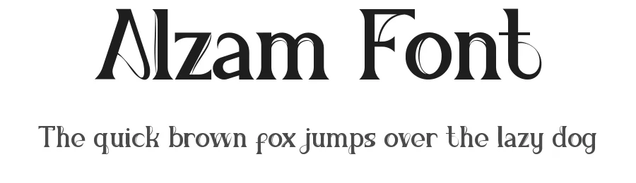 Alzam Font by noahtype — Display Font