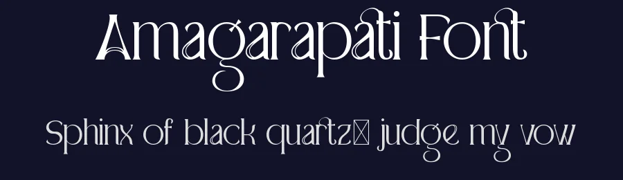 Amagarapati Font by nihstudio — Display Font — thumbnail 2