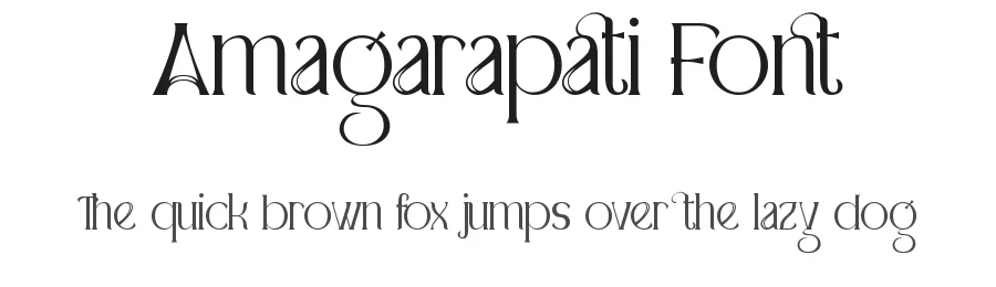 Amagarapati Font by nihstudio — Display Font