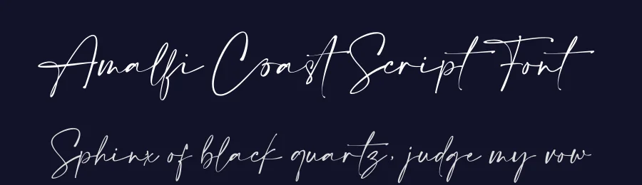 Amalfi Coast Script Font by typeline studio — Script Handwritten Font — thumbnail 2