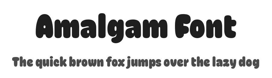 Amalgam Font by Freds Fonts — Display Font