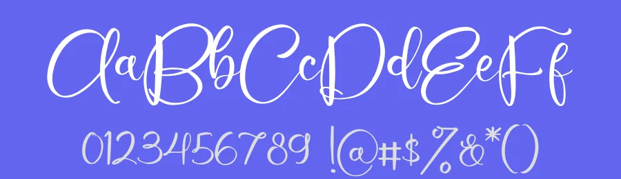 Amalia – Modern Script Font by glorytype — Script Handwritten Font — thumbnail 3