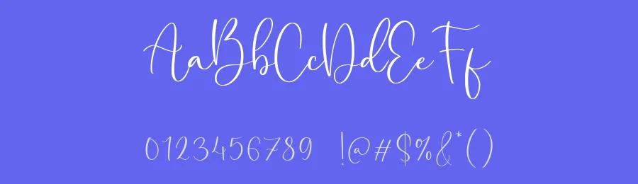 Amalia Salvatore Calligraphy Font by balpirick — Script Handwritten Font — thumbnail 3
