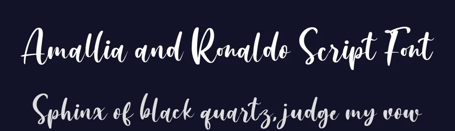 Amallia and Ronaldo Script Font by letterenastudios — Script Handwritten Font — thumbnail 2