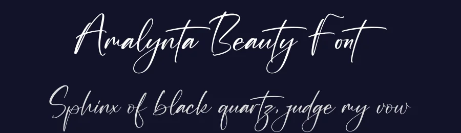 Amalynta Beauty Font by letterfabric — Script Handwritten Font — thumbnail 2