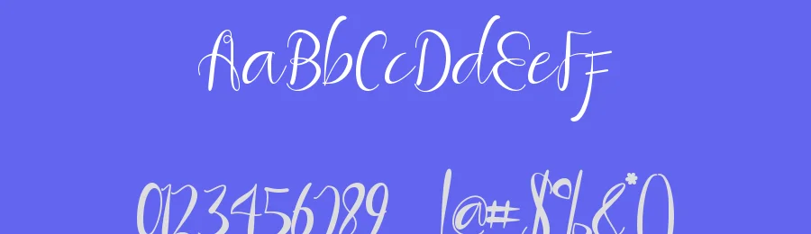 Amantha Calligraphy Font by Yoga Letter — Script Handwritten Font — thumbnail 3