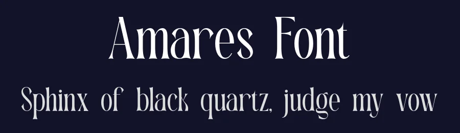 Amares Font by ErmediaStudio — Serif Font — thumbnail 2
