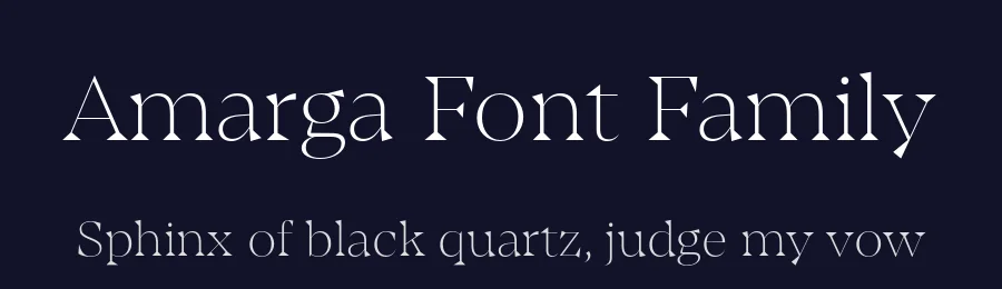 Amarga Font Family by Latinotype — Serif Font — thumbnail 2