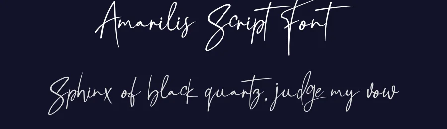 Amarilis Script Font by andikastudio — Script Handwritten Font — thumbnail 2