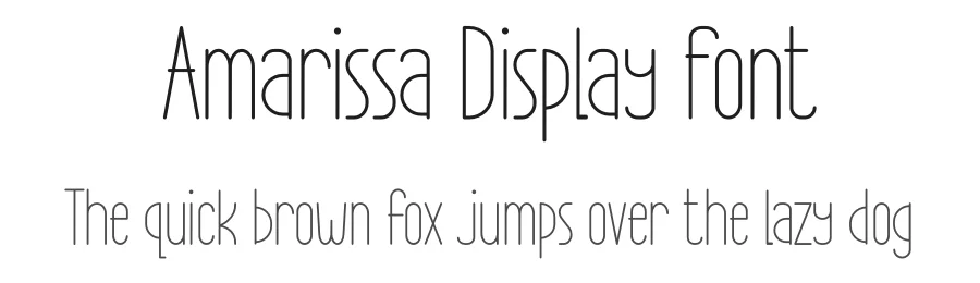 Amarissa Display Font by Manlogs Studio — Display Font