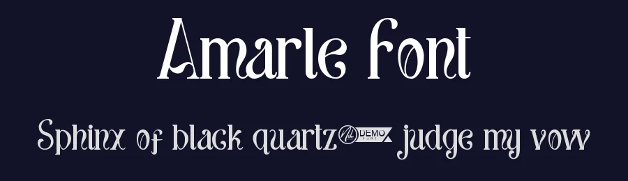 Amarle Font by nihstudio — Display Font — thumbnail 2