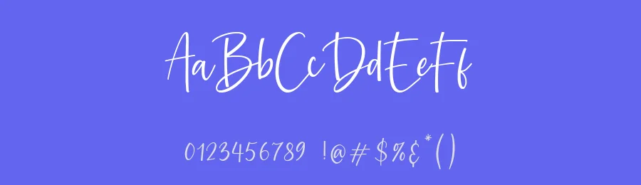 Amaryllin Blossom Script Font by balpirick — Script Handwritten Font — thumbnail 3