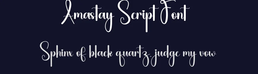 Amastay Script Font by andikastudio — Script Handwritten Font — thumbnail 2