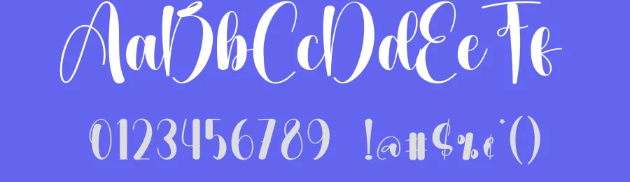 Amateur Calligraphy Font by creativeletter — Script Handwritten Font — thumbnail 3