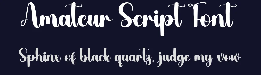 Amateur Script Font by creativeletter — Script Handwritten Font — thumbnail 2