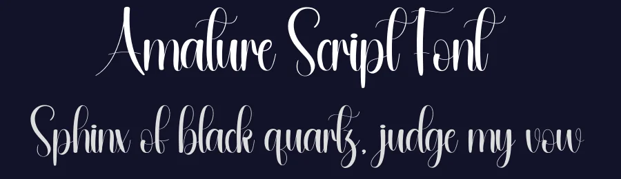Amature Script Font by andikastudio — Script Handwritten Font — thumbnail 2