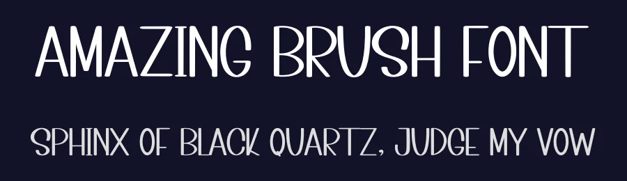 Amazing Brush Font by inermediaSTUDIO — Display Font — thumbnail 2