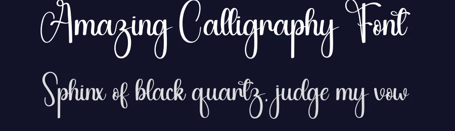 Amazing Calligraphy Font by andikastudio — Script Handwritten Font — thumbnail 2