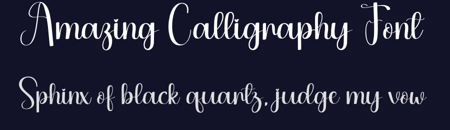 Amazing Calligraphy Font by andikastudio — Script Handwritten Font — thumbnail 2