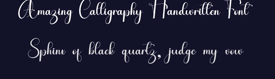 Amazing Calligraphy Handwritten Font by inermediaSTUDIO — Script Handwritten Font — thumbnail 2
