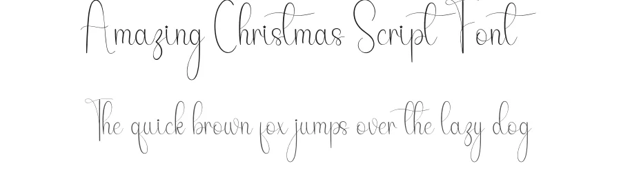Amazing Christmas Script Font by andikastudio — Script Handwritten Font