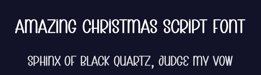 Amazing Christmas Script Font by creativeletter — Display Font — thumbnail 2