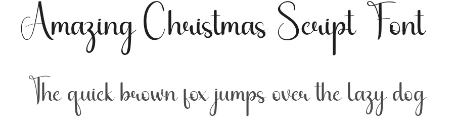 Amazing Christmas Script Font by andikastudio — Script Handwritten Font
