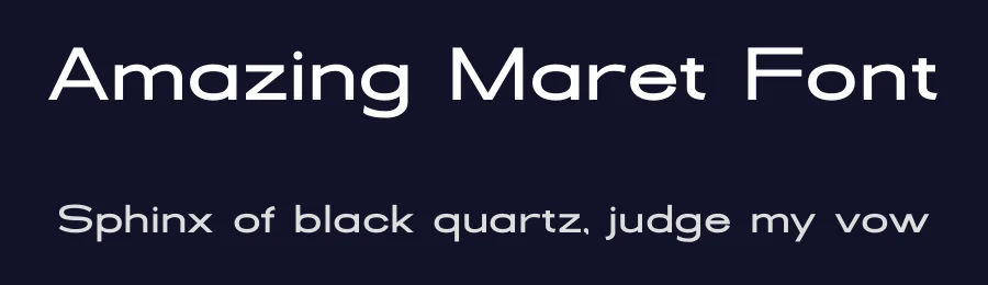 Amazing Maret Font by TypeLogue — Sans Serif Font — thumbnail 2