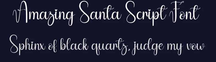 Amazing Santa Script Font by andikastudio — Script Handwritten Font — thumbnail 2