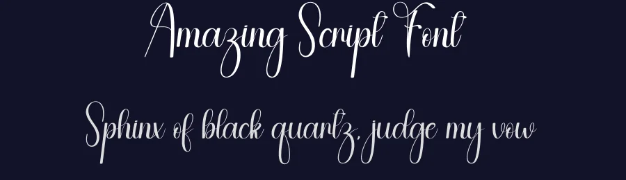 Amazing Script Font by andikastudio — Script Handwritten Font — thumbnail 2