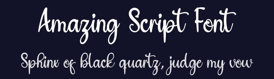 Amazing Script Font by inermediaSTUDIO — Script Handwritten Font — thumbnail 2