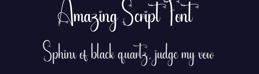 Amazing Script Font by creativeletter — Script Handwritten Font — thumbnail 2