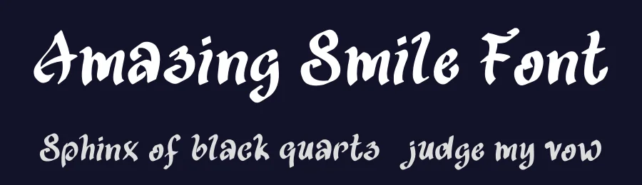 Amazing Smile Font by Yoga Letter — Script Handwritten Font — thumbnail 2