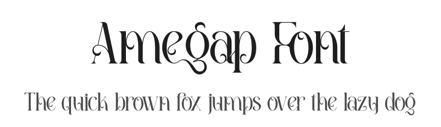 Amegap Font by Storytype — Serif Font