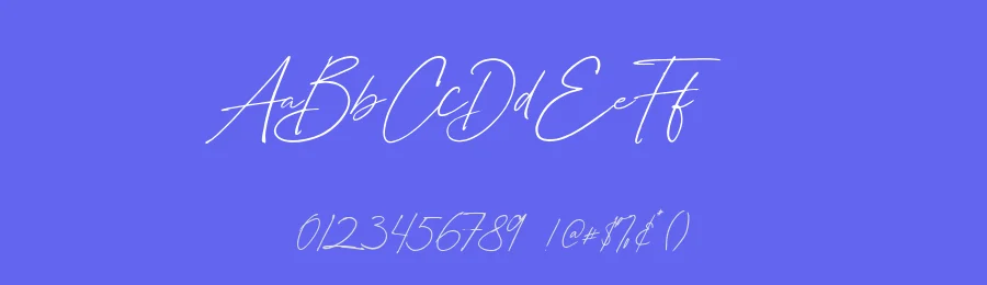 Amelia Bloomer Handwritten Font by jimtypestudio — Script Handwritten Font — thumbnail 3