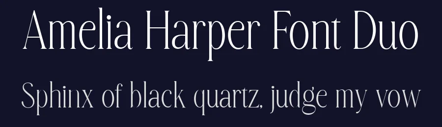 Amelia Harper Font Duo by Letterhend Studio — Script Handwritten Font — thumbnail 2